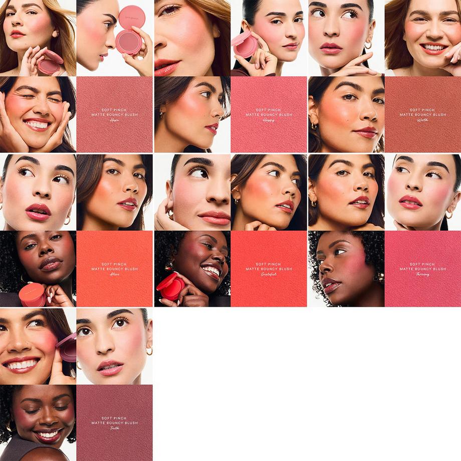 RARE BEAUTY  Soft Pinch Matte Bouncy Blush - Blush mat effetto cocoon 