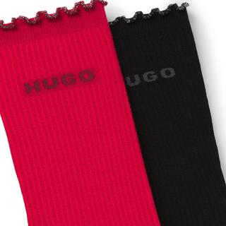 HUGO Calzettoni Lunghezza Ginocchia Confezione da 2  