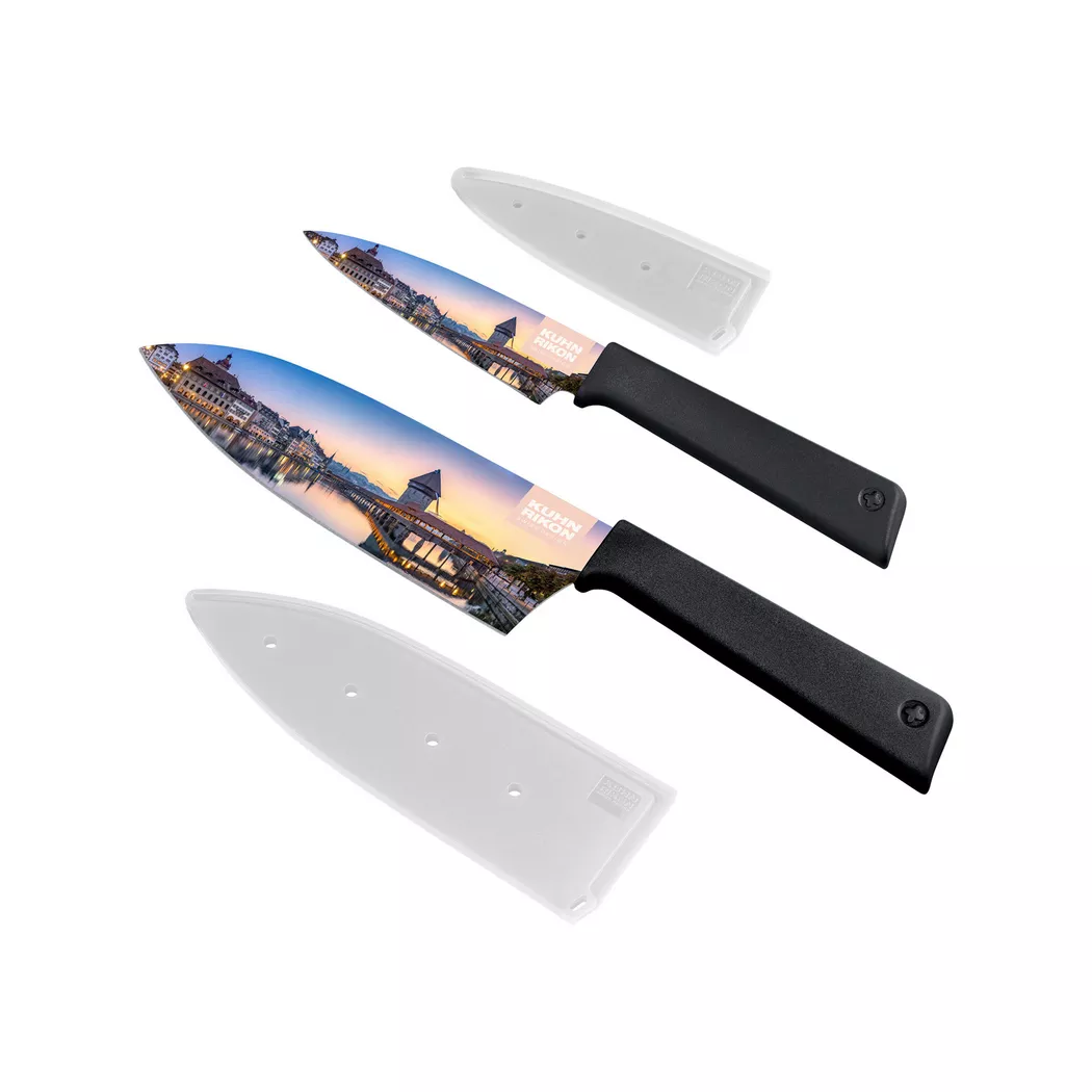 Kuhn Rikon - Messer-Set, Set, Black 3