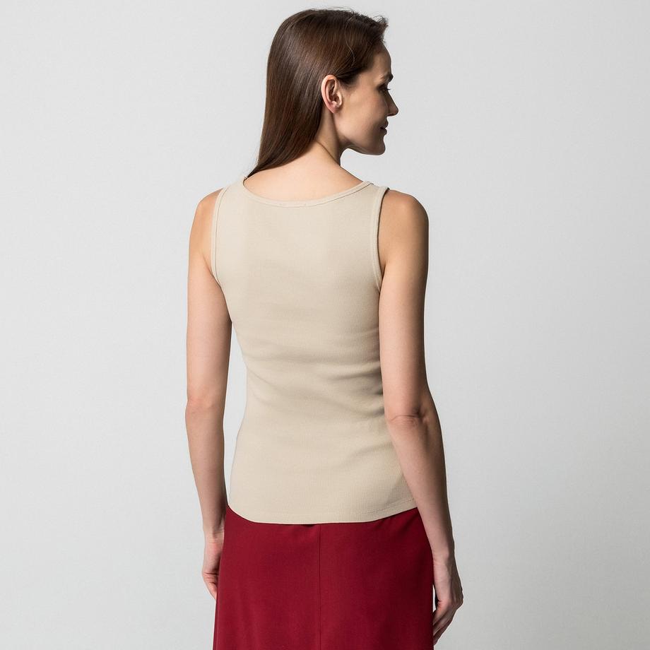 Manor Woman Débardeur côtelé  