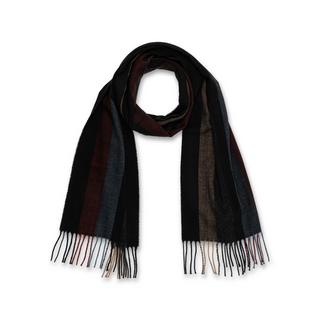 Manor Man Gestreifter Fischgrat Schal  