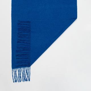 Manor Man Unifarbener Schal mit Fransen  