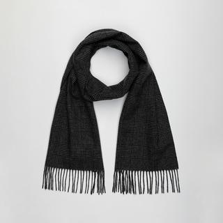 Manor Man Schal Kariert mit Fransen  