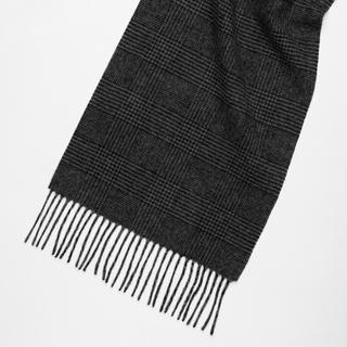 Manor Man Schal Kariert mit Fransen  