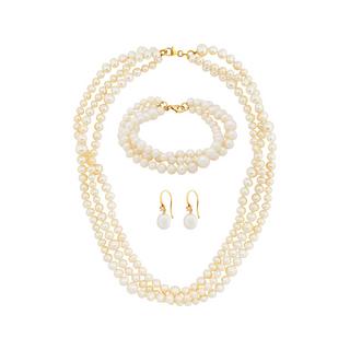 Puro  Set Halsk/Armband/Ohrst. 