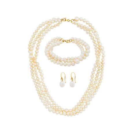 Puro  Set Halsk/Armband/Ohrst. 