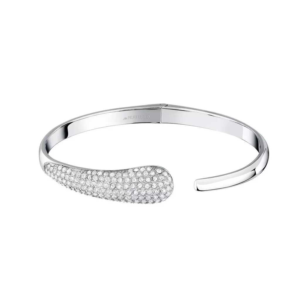 Morellato - Armreif, Design, One Size, Silberfarben
