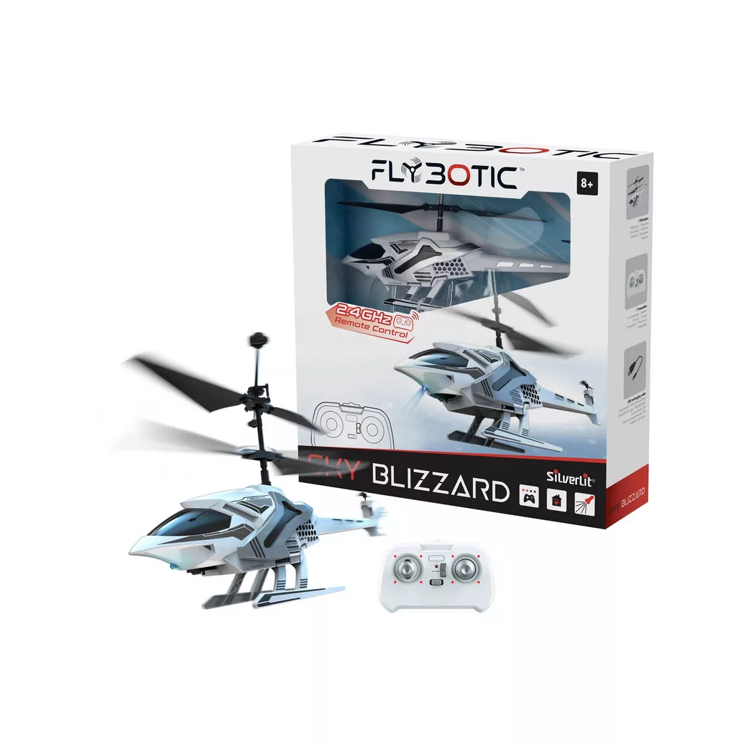 FLYBOTIC - Elicottero RC Sky Blizzard, Multicolore