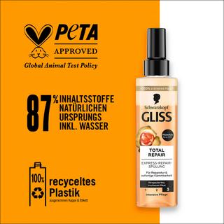 GLISS KUR  Après-shampooing Gliss Express Total Repair Mini 