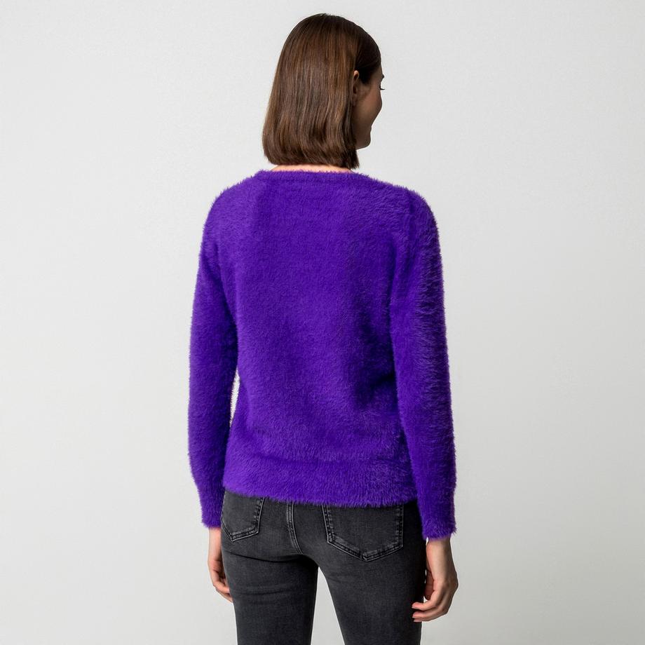 Manor Woman Pull Col Rond Manches Longues  