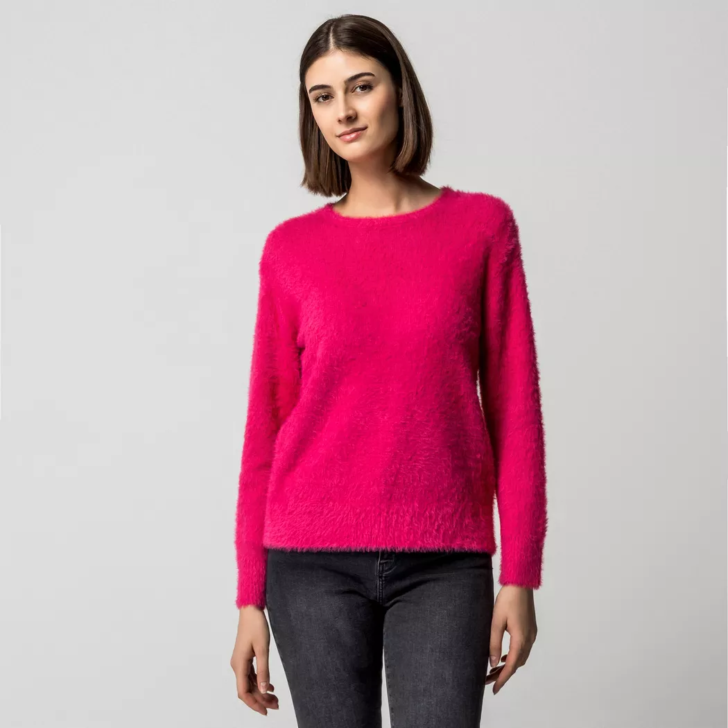Manor Woman - Pullover, für Damen, Pink, Größe XL