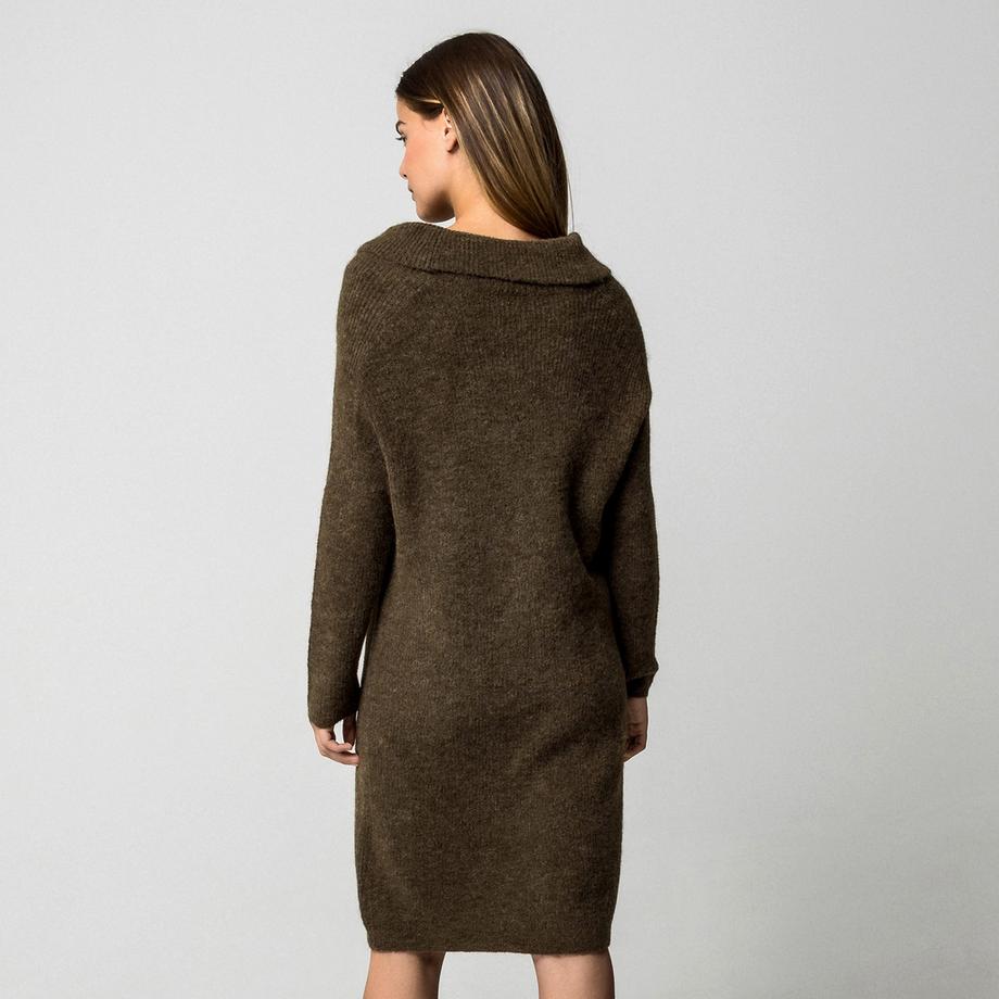 Manor Woman Strickkleid mit Rollkragen  