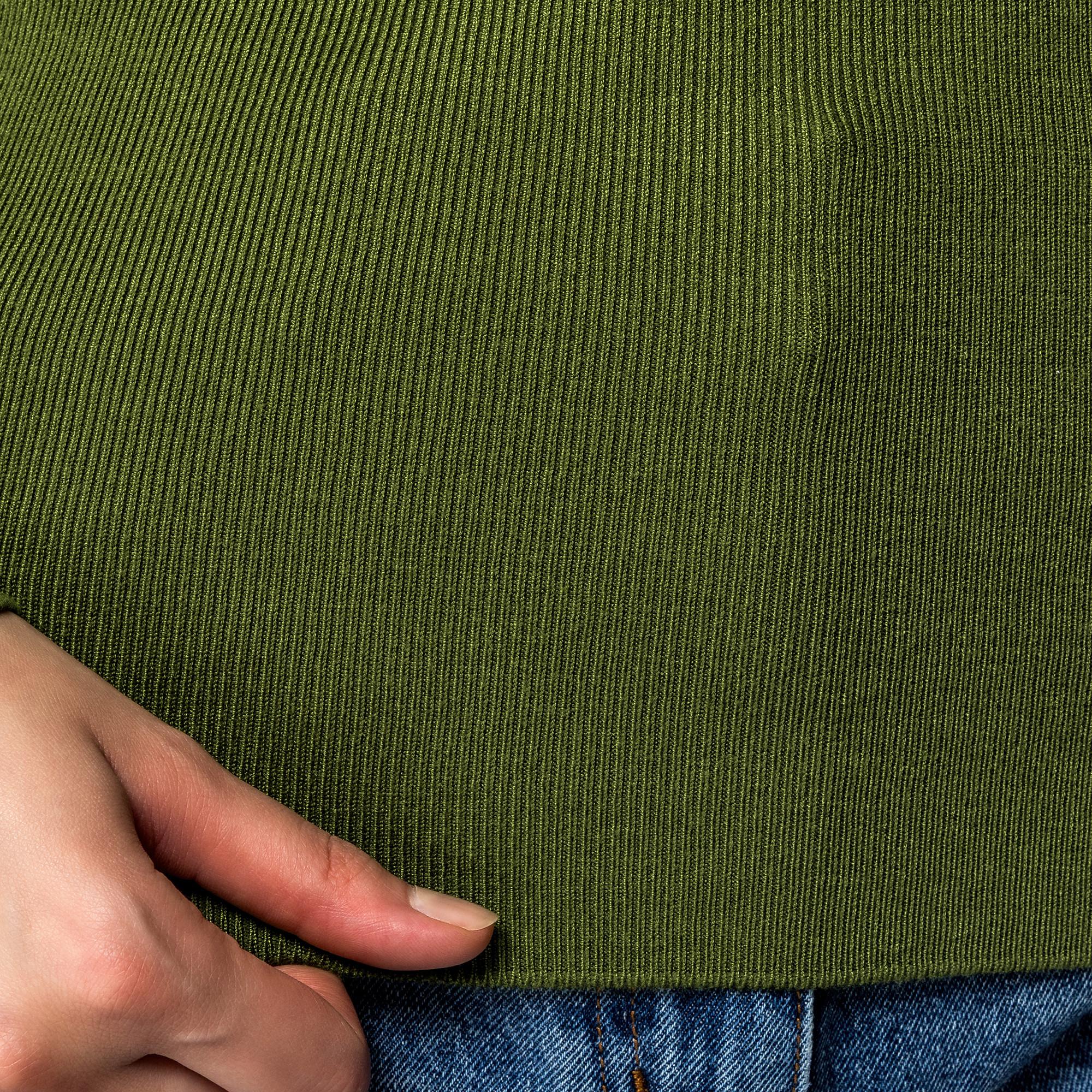 Manor Woman Pull Col Roulé Côtelé  