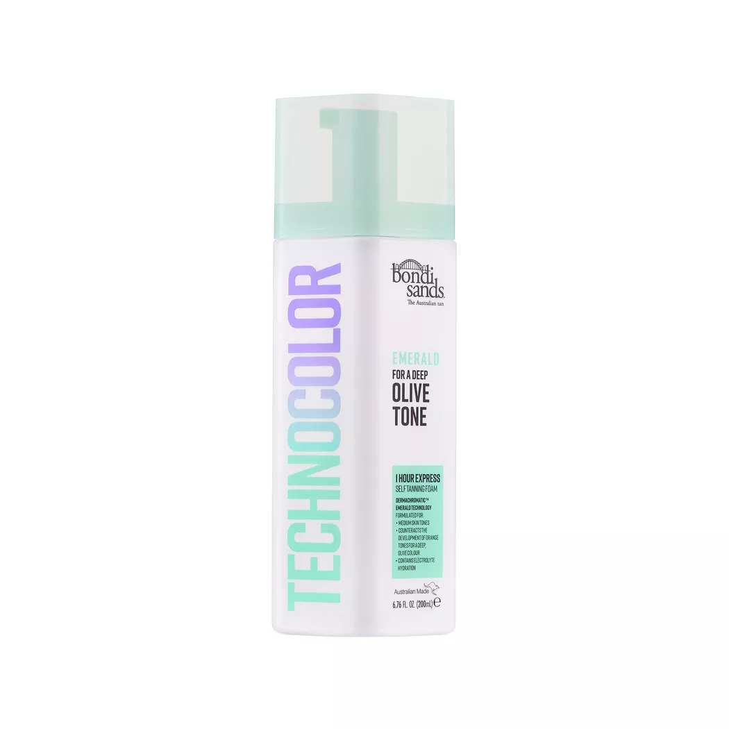 Bondi Sands Technocolour Emerald 1 Hour Express Self Tanning Foam 200ml