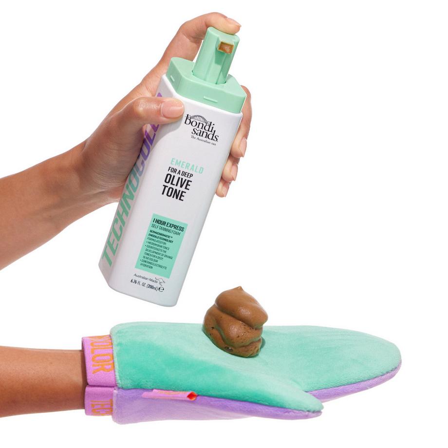Bondi Sands  Technocolor 1 Hour Express Self Tanning Foam Emerald 