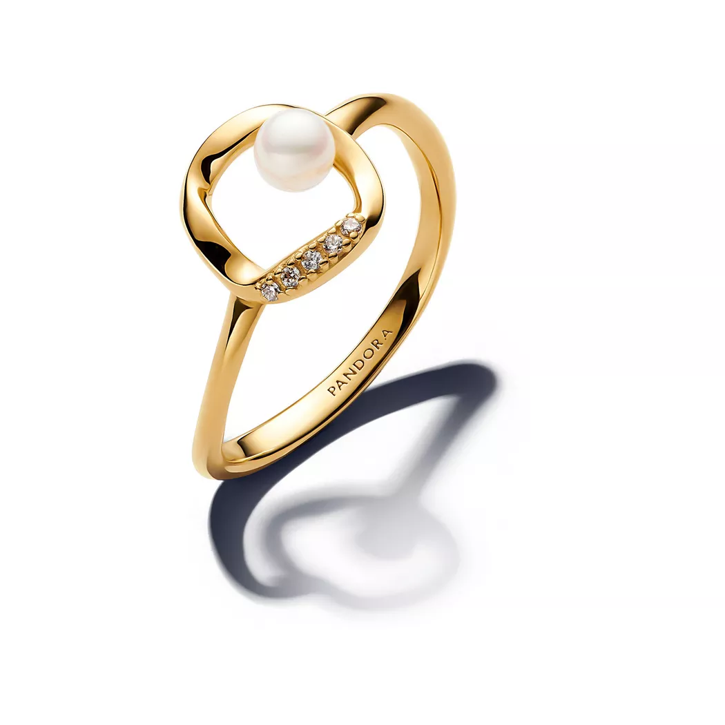 Pandora - Ring,  Essence, 52, Goldfarben 4