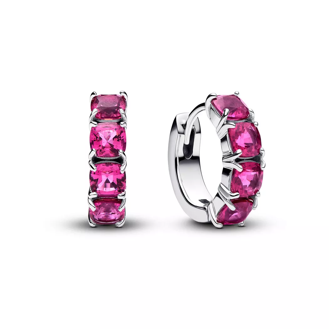 Pandora - Creolen,  Timeless, One Size, Silber 2