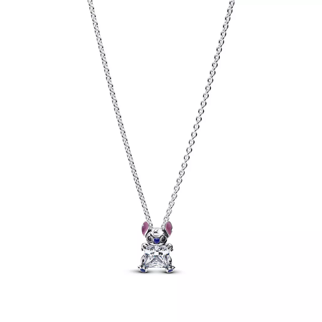 Pandora Silver Disney Stitch Collier Necklace