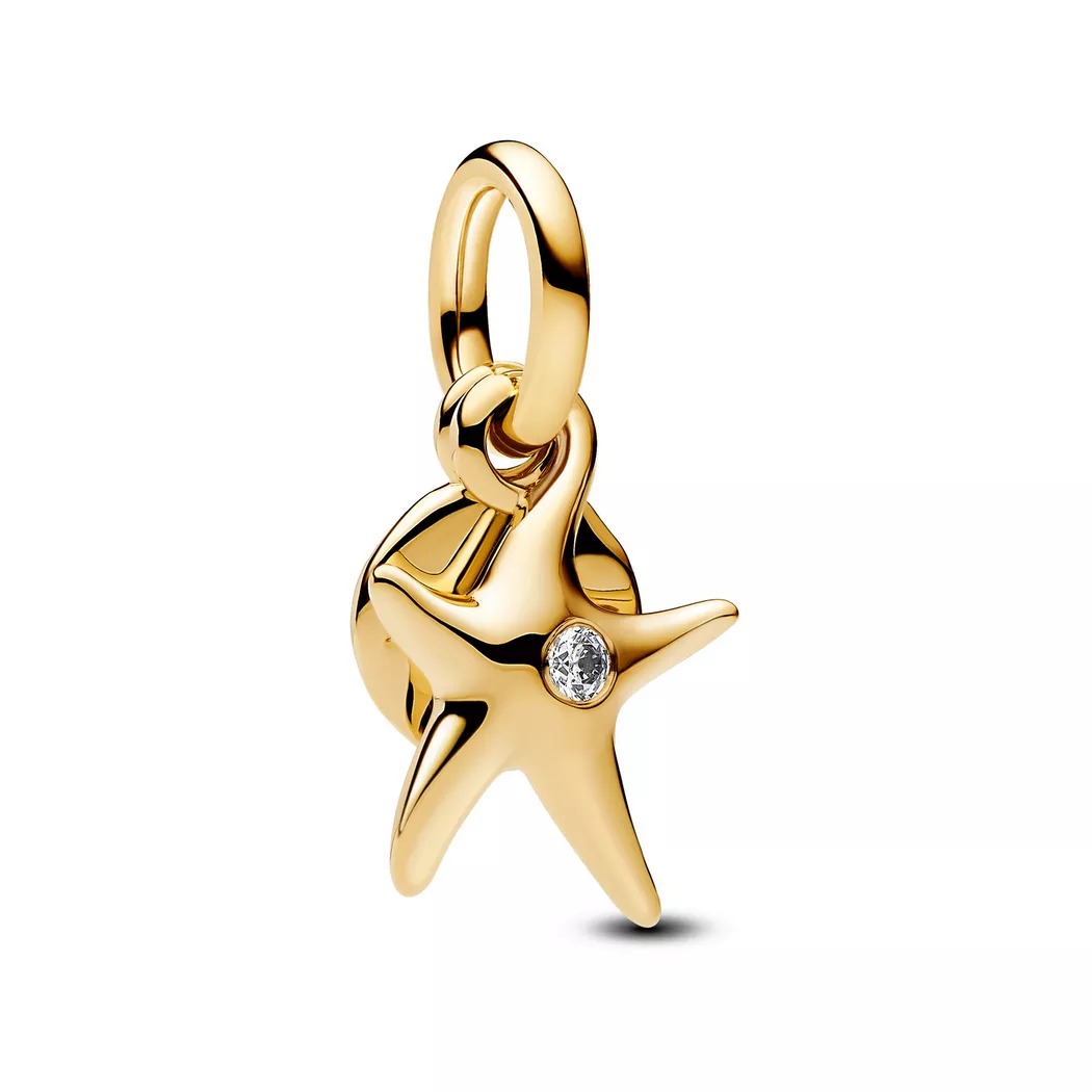 Pandora - Charm,  Moments, One Size, Goldfarben 4