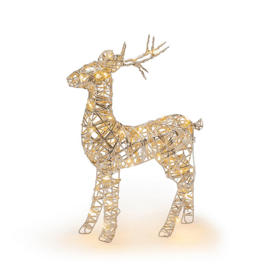 STT Décoration de Noël à LED Rentier 40 LED 