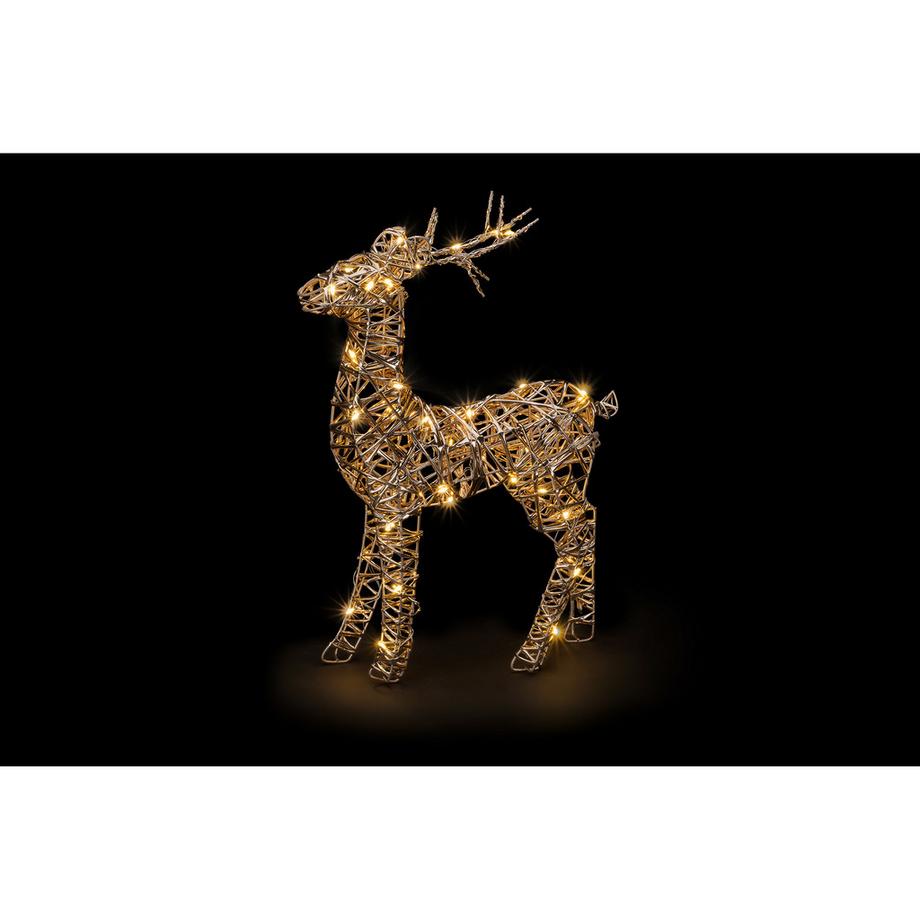 STT Décoration de Noël à LED Rentier 40 LED 