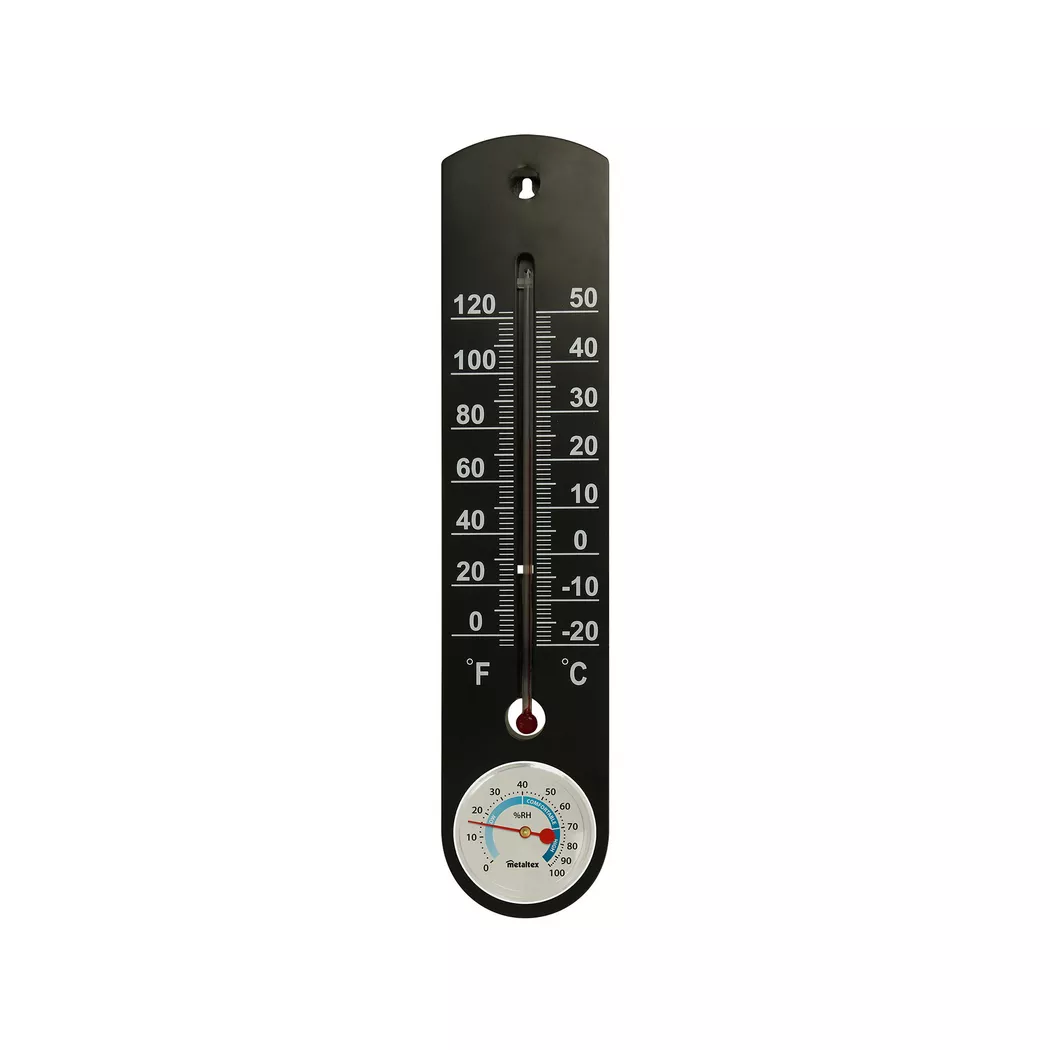 Metaltex - Thermometer, 25cm, Black