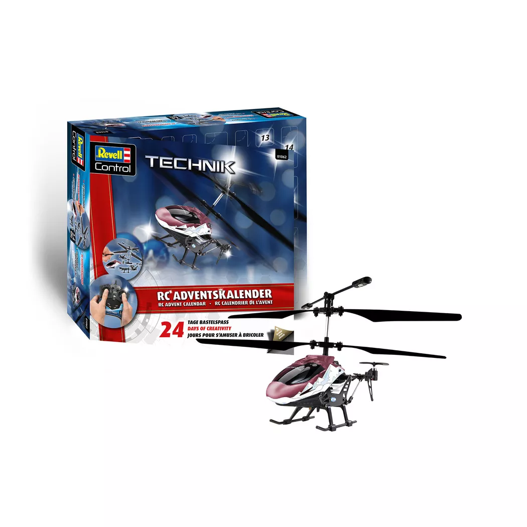 Revell - RC Adventskalender Helikopter, Multicolor