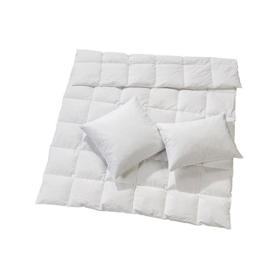 billerbeck Edition Mette Medium 90 Batist Duvet en Plumes Toute Année  