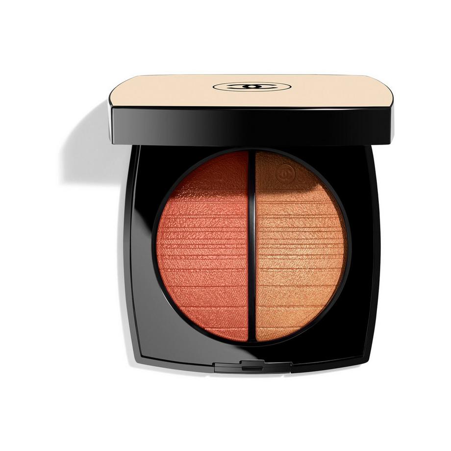 CHANEL LES BEIGES POUDRE BELLE MINE LUMIÈRE DORÉE  CREAZIONE ESCLUSIVA - DUO DI POLVERI ILLUMINANTI 