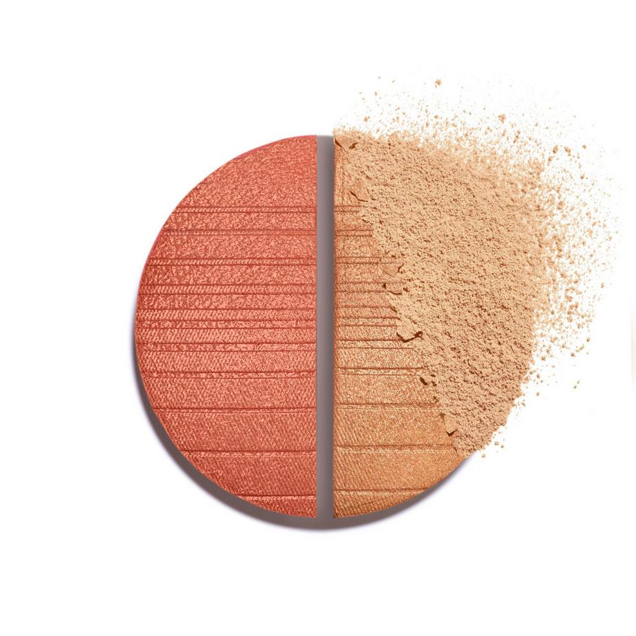 CHANEL LES BEIGES POUDRE BELLE MINE LUMIÈRE DORÉE  CREAZIONE ESCLUSIVA - DUO DI POLVERI ILLUMINANTI 