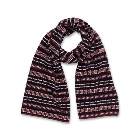 Manor Woman Sciarpa grafica in maglia  