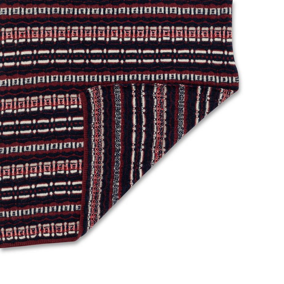 Manor Woman Écharpe tricotée graphique  