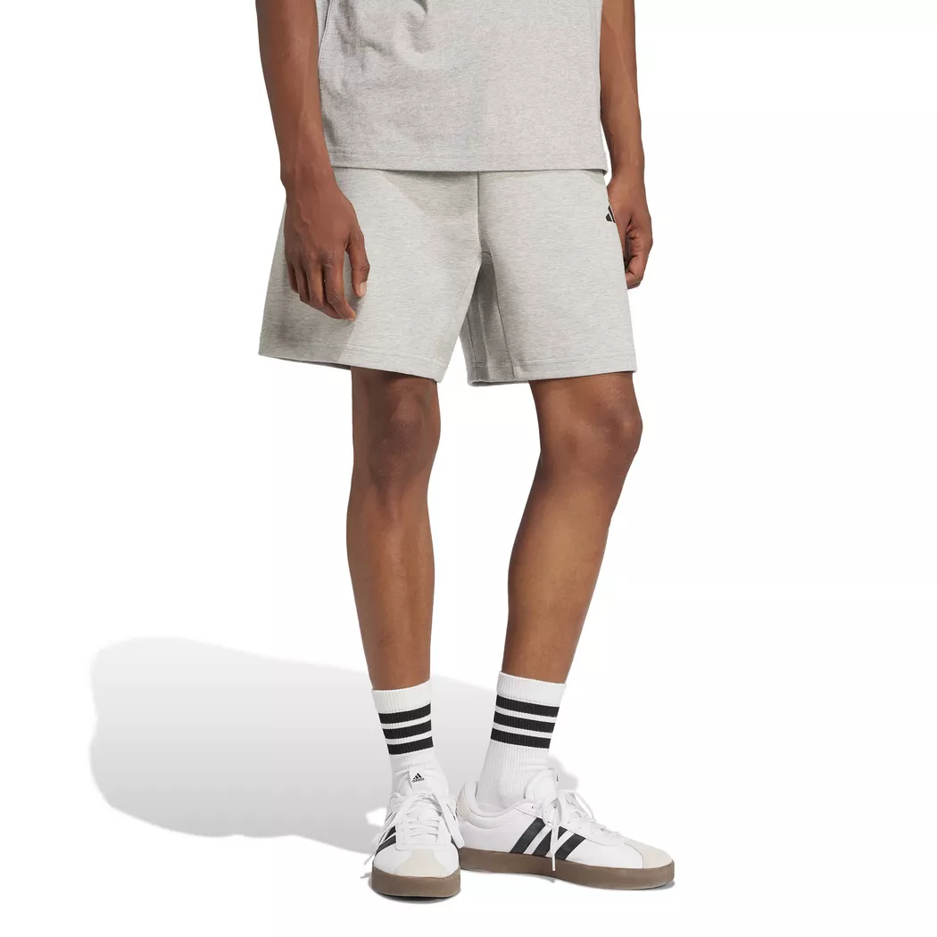 Adidas Short De Sport Future Icons Small Logo Medium Grey Heather L Homme