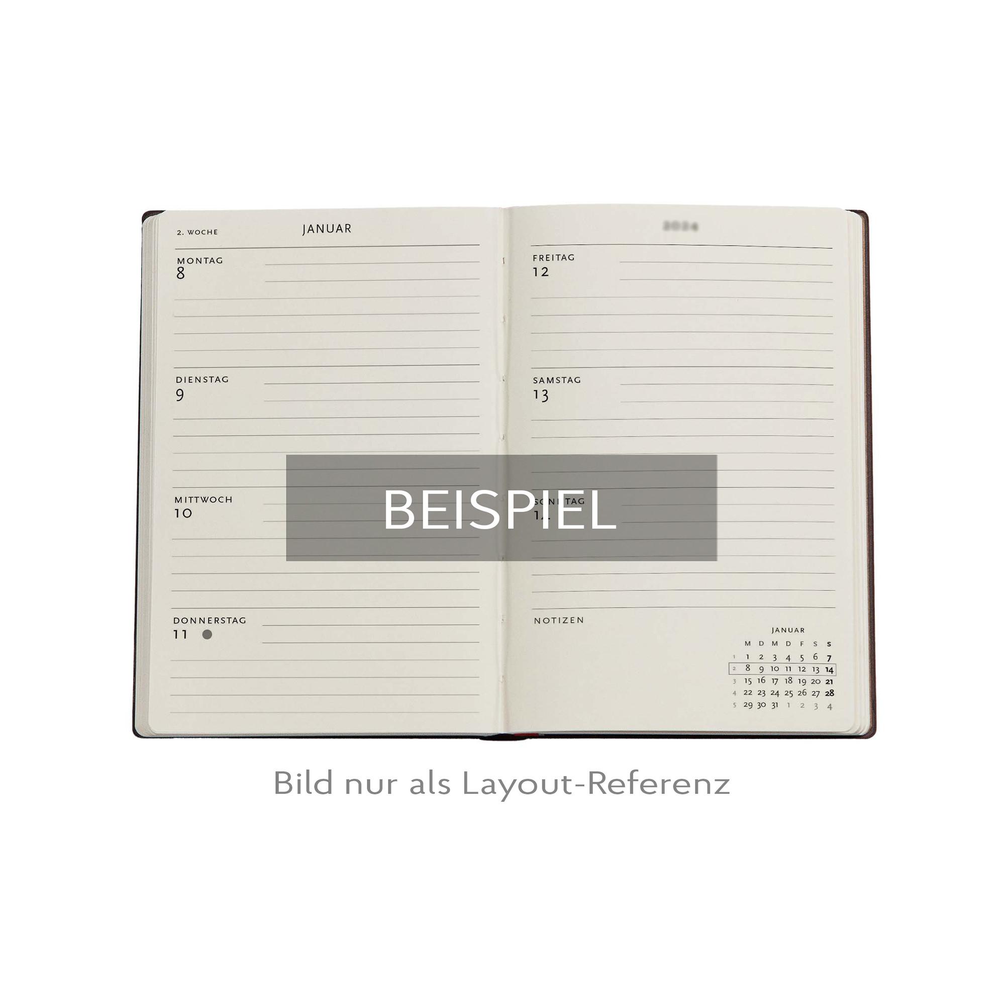 Paperblanks Wochenplaner 2026 Chrysanthemen Mini 