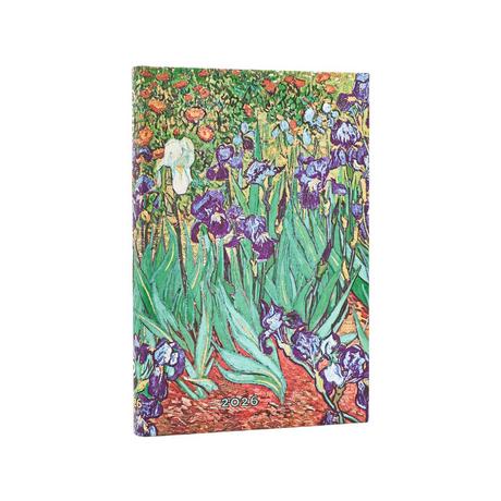 Paperblanks Wochenplaner 2026 Schwertlilien Mini 