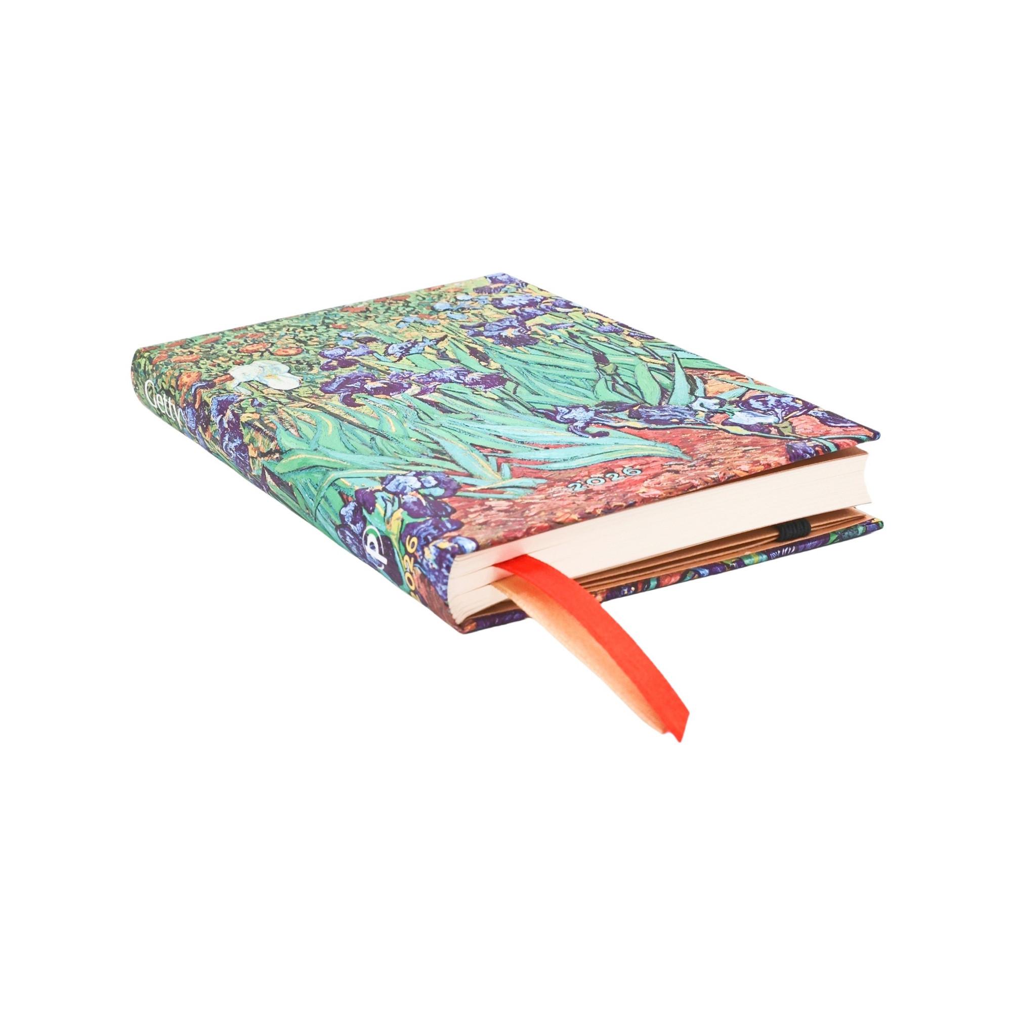 Paperblanks Wochenplaner 2026 Schwertlilien Mini 