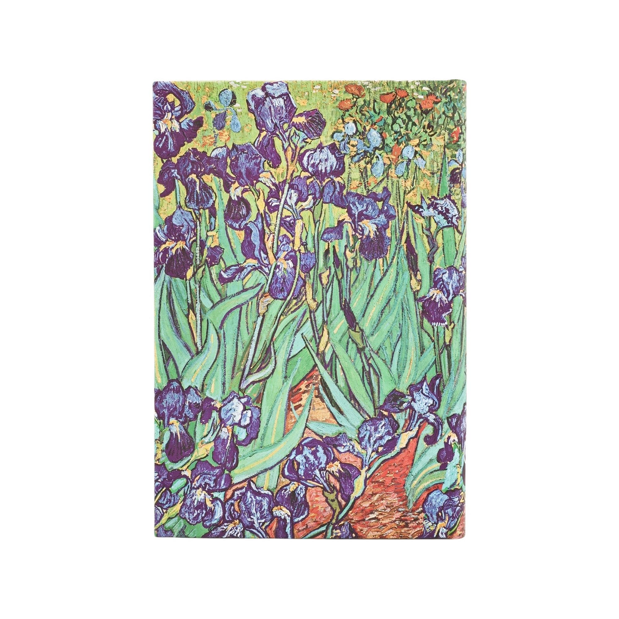 Paperblanks Wochenplaner 2026 Schwertlilien Mini 