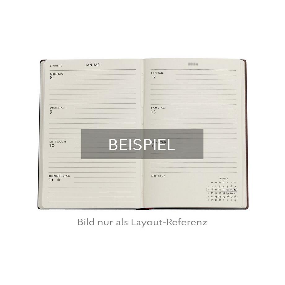 Paperblanks Agenda hebdomadaire 2026 Schwertlilien Mini 