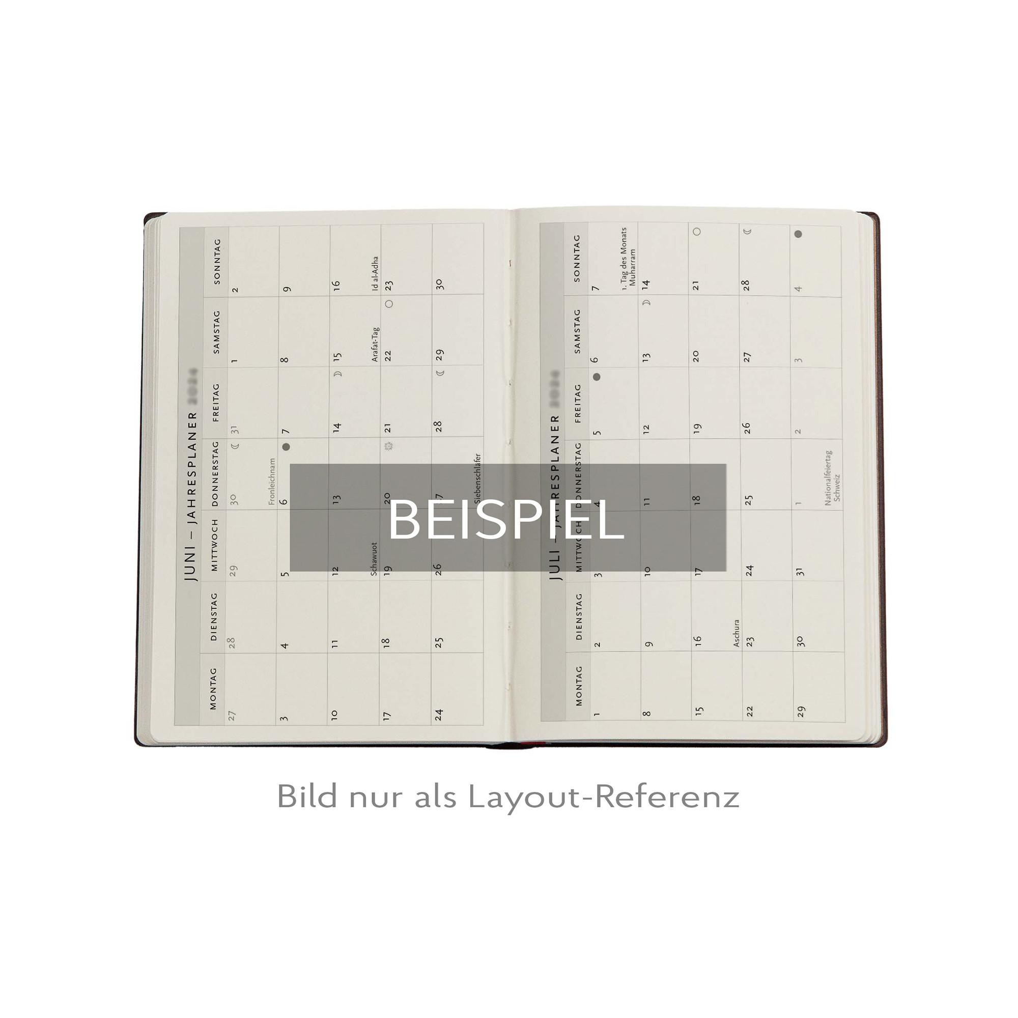 Paperblanks Wochenplaner 2026 Schwertlilien Mini 