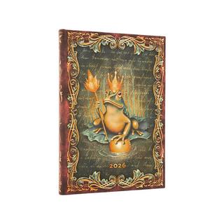 Paperblanks Wochenplaner 2026 Froschkönig Midi 