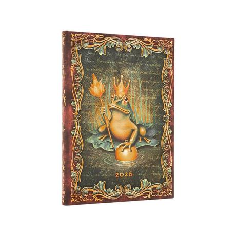 Paperblanks Wochenplaner 2026 Froschkönig Midi 