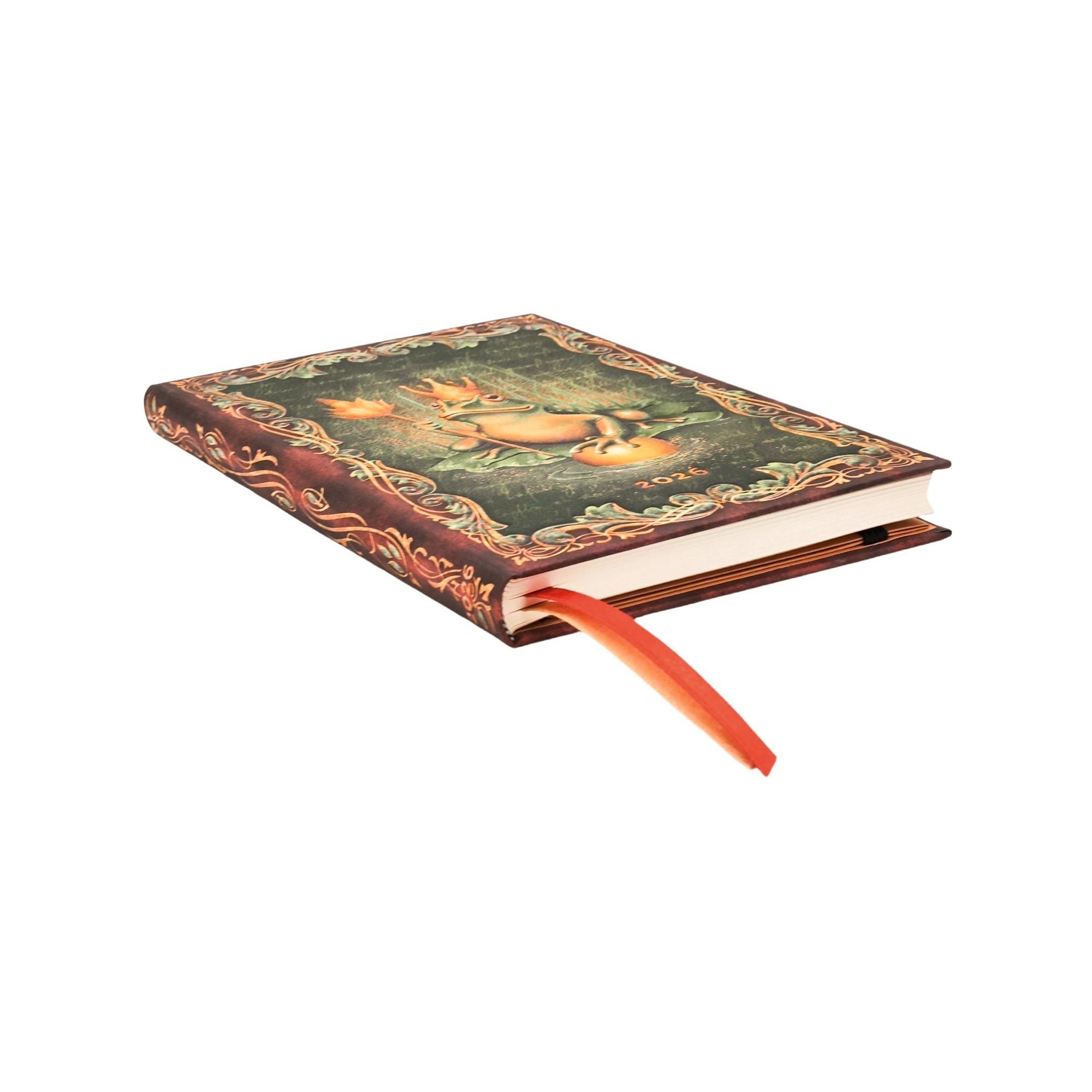 Paperblanks Wochenplaner 2026 Froschkönig Midi 