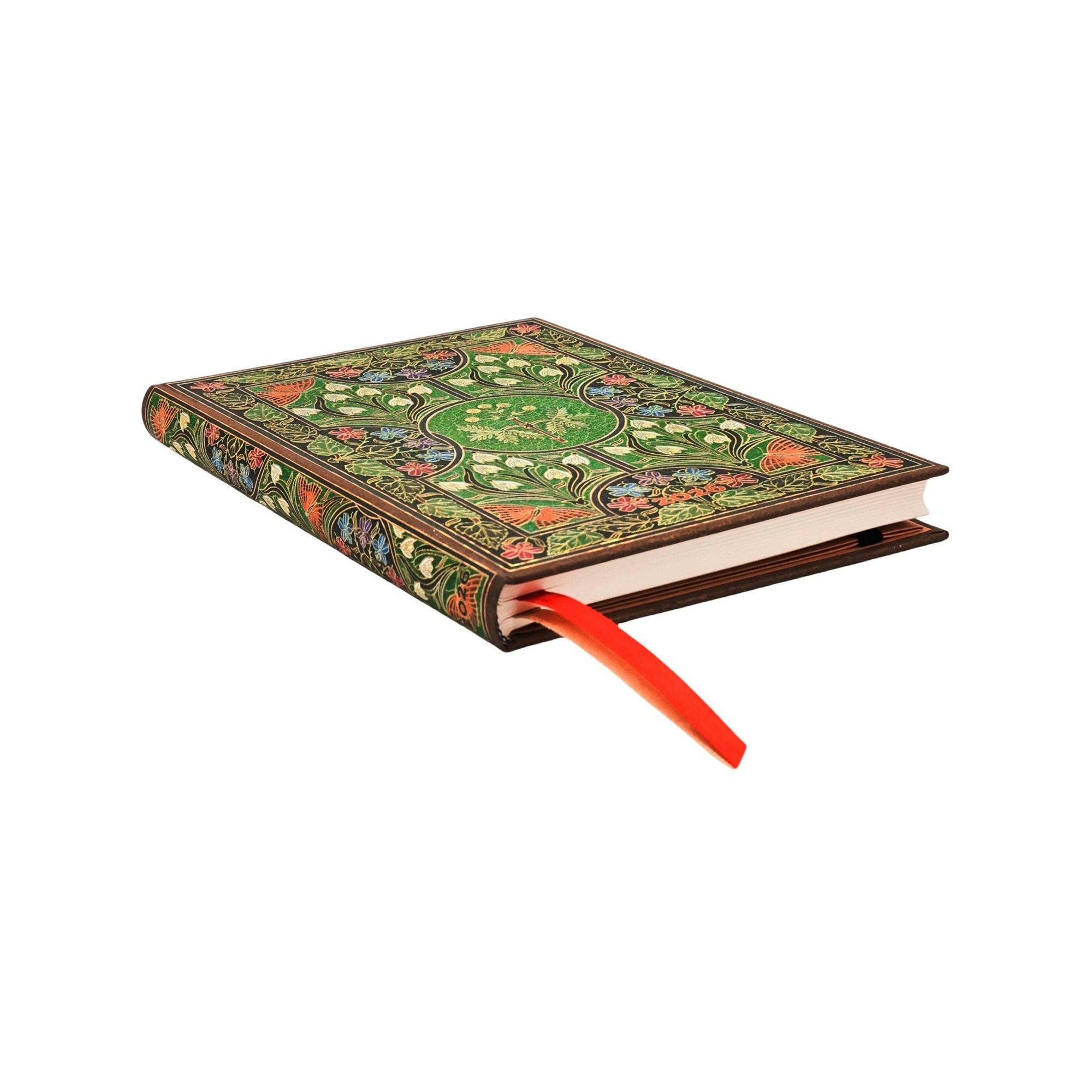 Paperblanks Wochenplaner 2026 Blühende Poesie Midi 