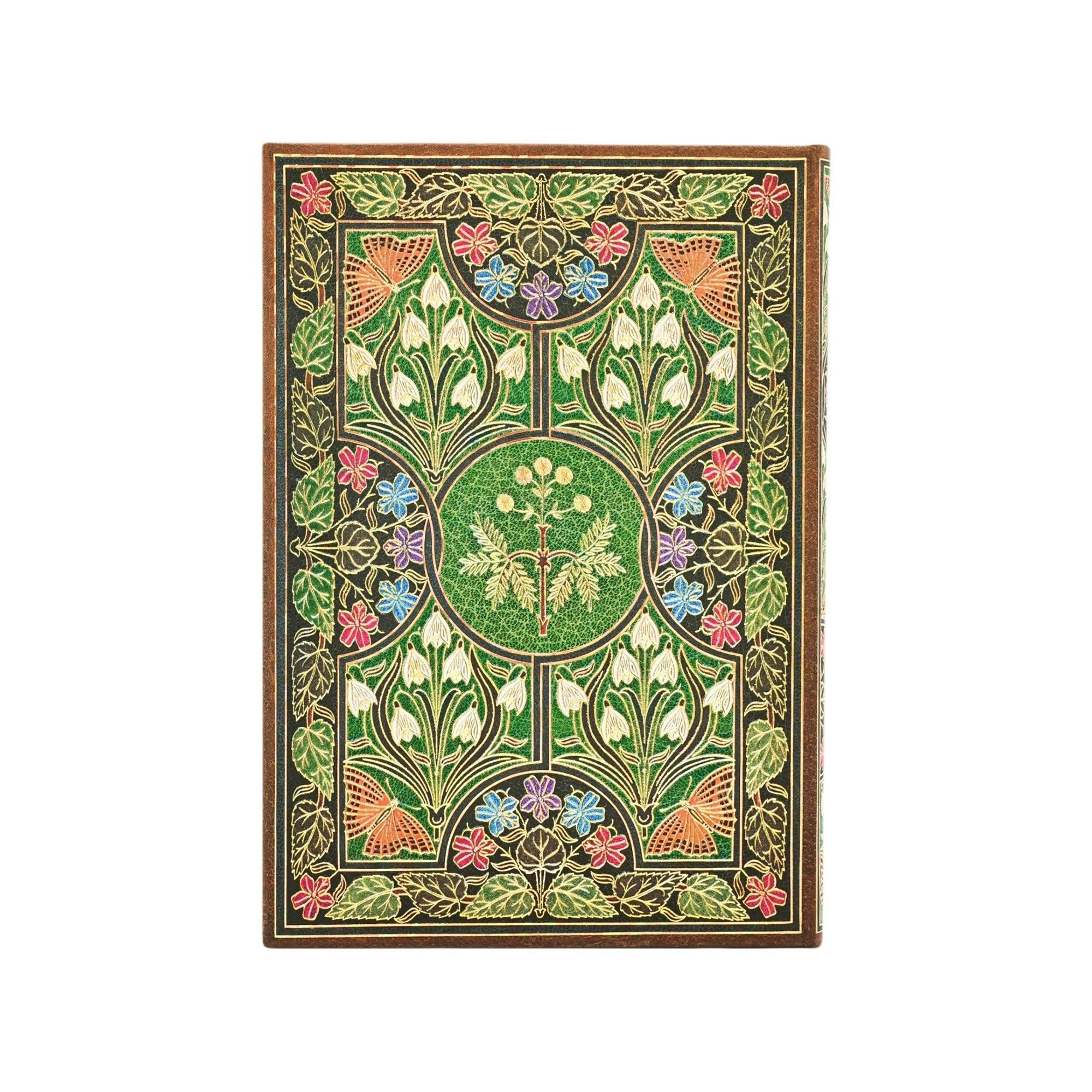 Paperblanks Wochenplaner 2026 Blühende Poesie Midi 