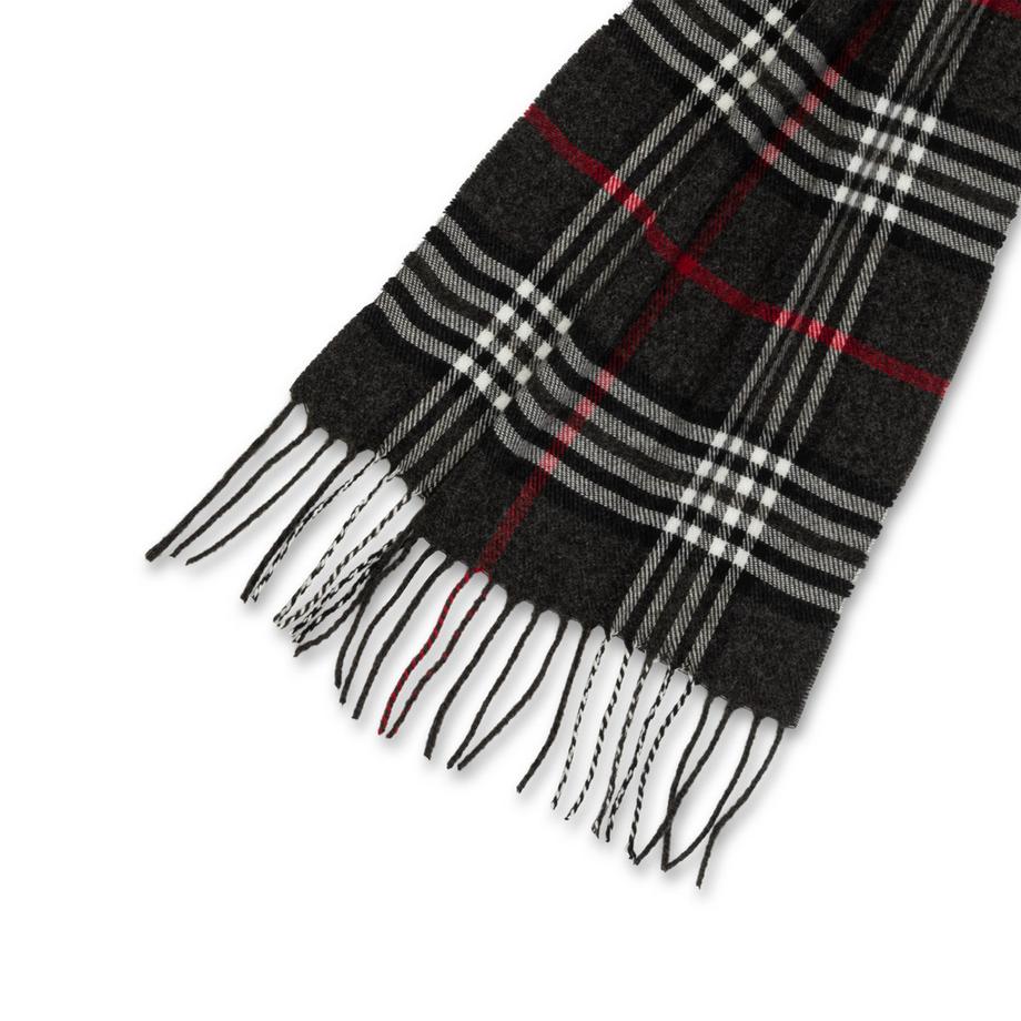 Manor Man Schal mit Karomuster  