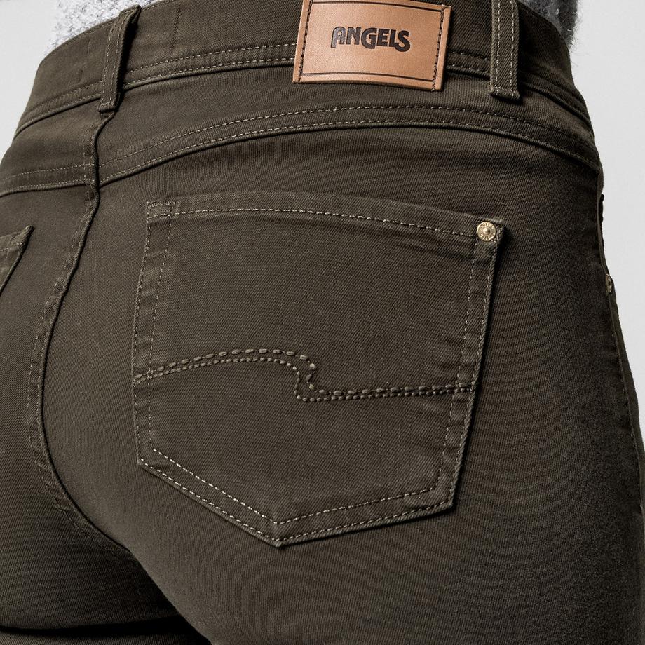 ANGELS Ornella Slim Fit Vita Media Lunghezza 7/8 Jeans  