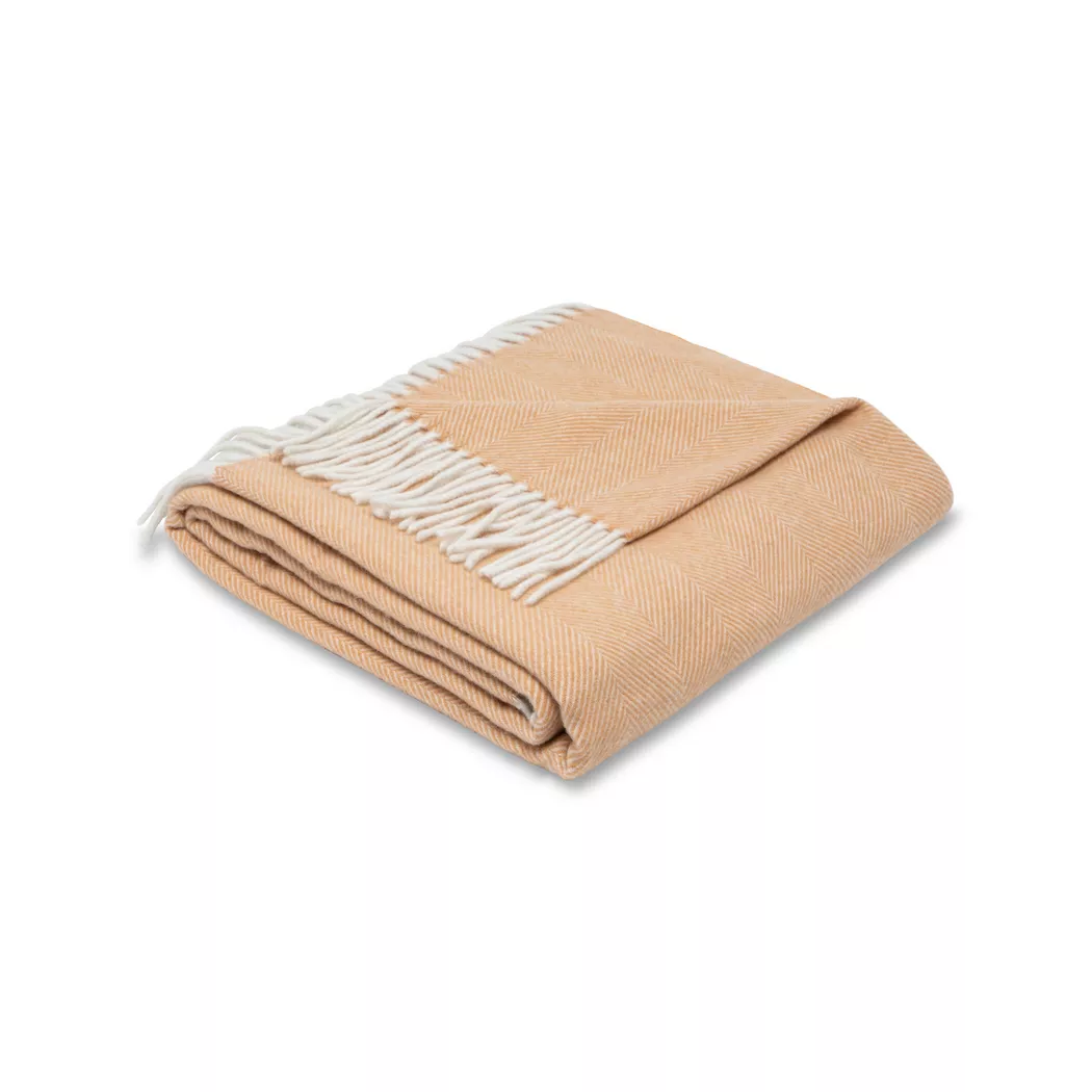 Manor Emerald Plaid Camel 140x170cm