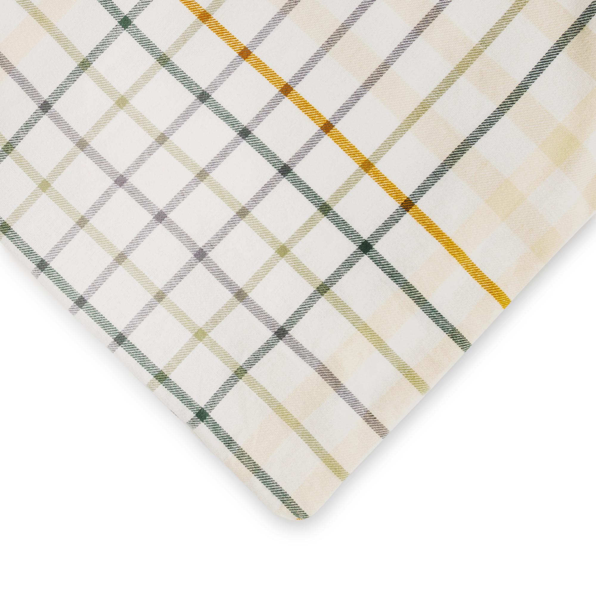 Manor Forestalina Housse de couette en flanelle à carreaux  