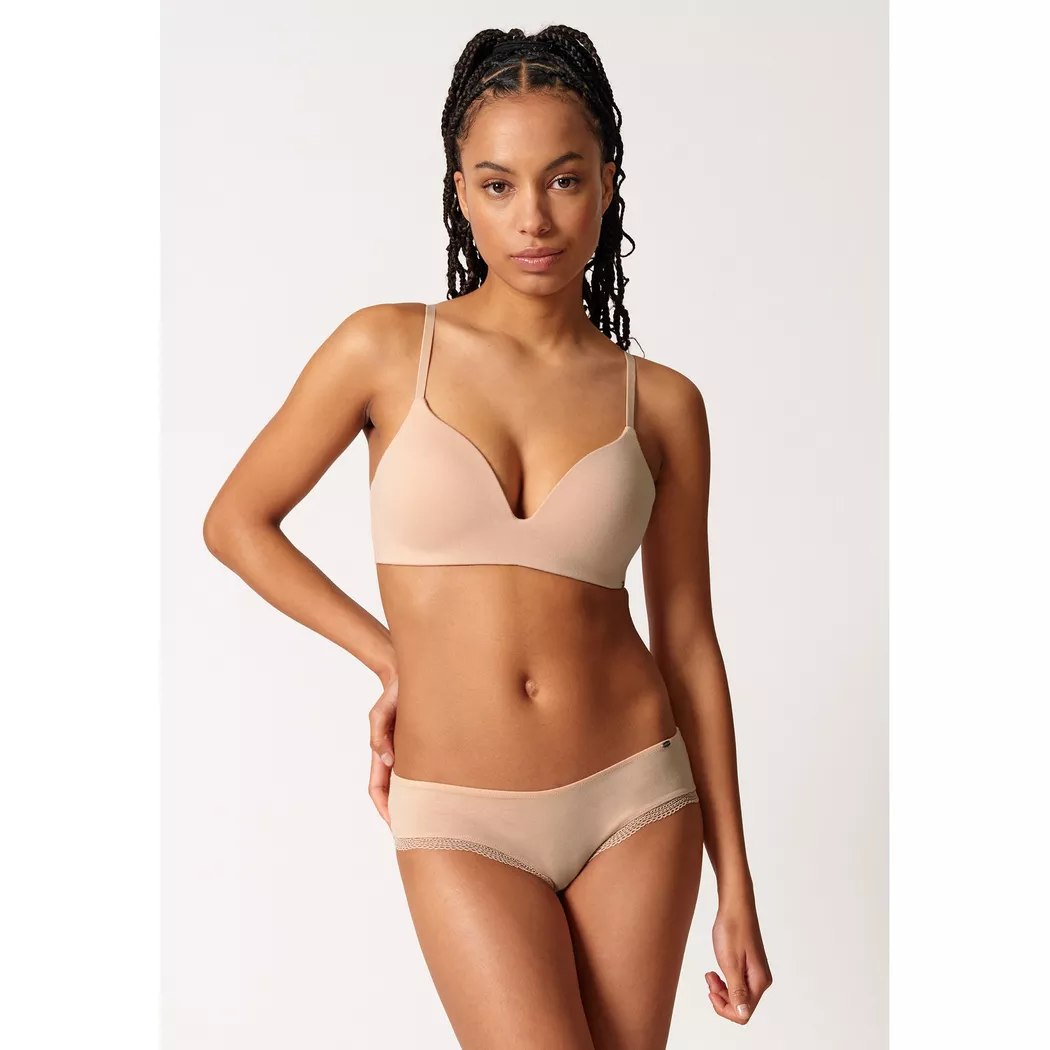 Skiny - Triangle-BH, wattiert, für Damen, Beige, Größe 80C