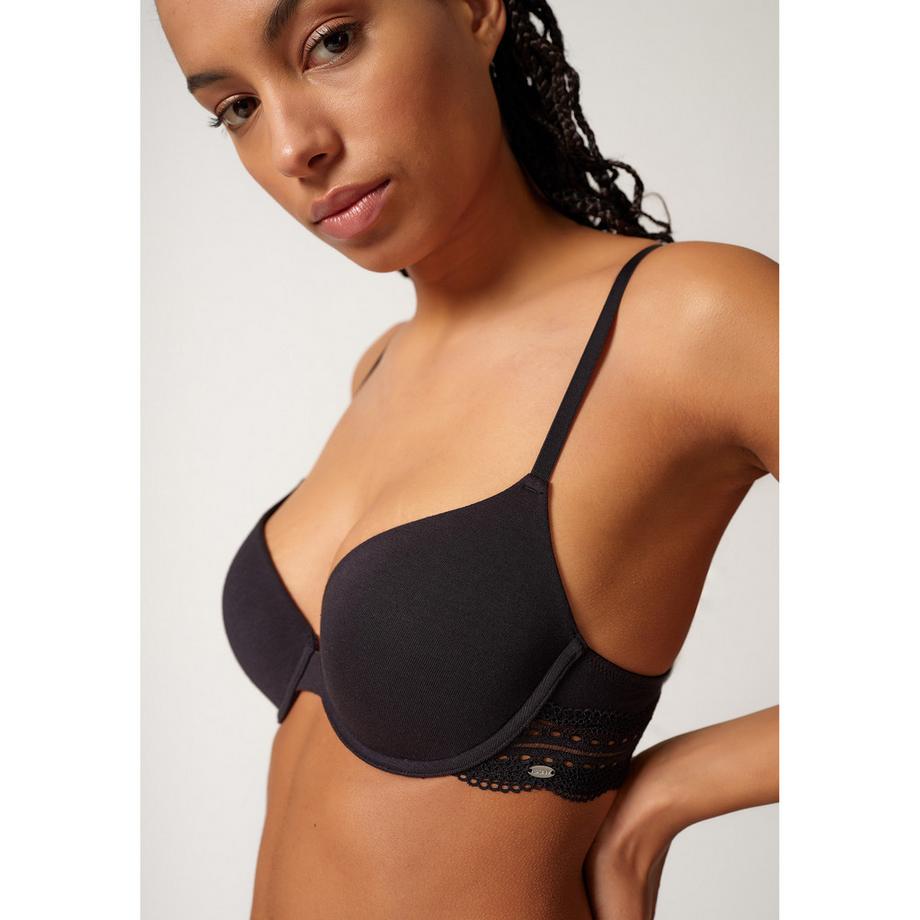 Skiny Classicotton Reggiseno imbottito con ferretto  